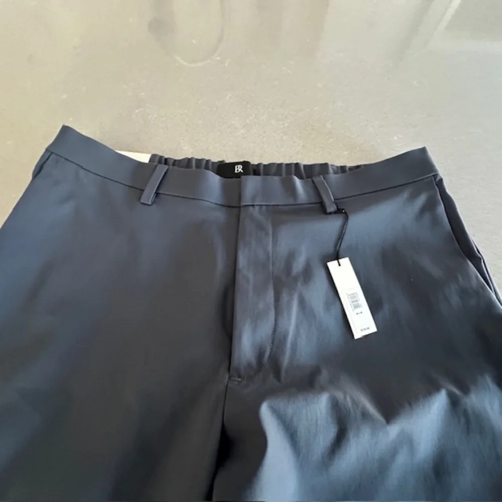 NWT-Men's Navy BR Athletic Slim 38x30 Performance Pants Chino